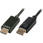 Lindy DisplayPort/HDMI 2m Crno