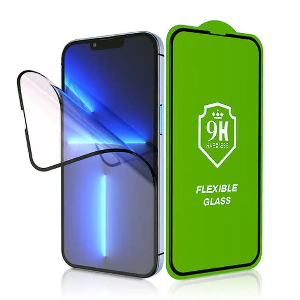 Bestsuit Flexible 5D Full Glue hybridní sklo pro Samsung Galaxy A12 černé