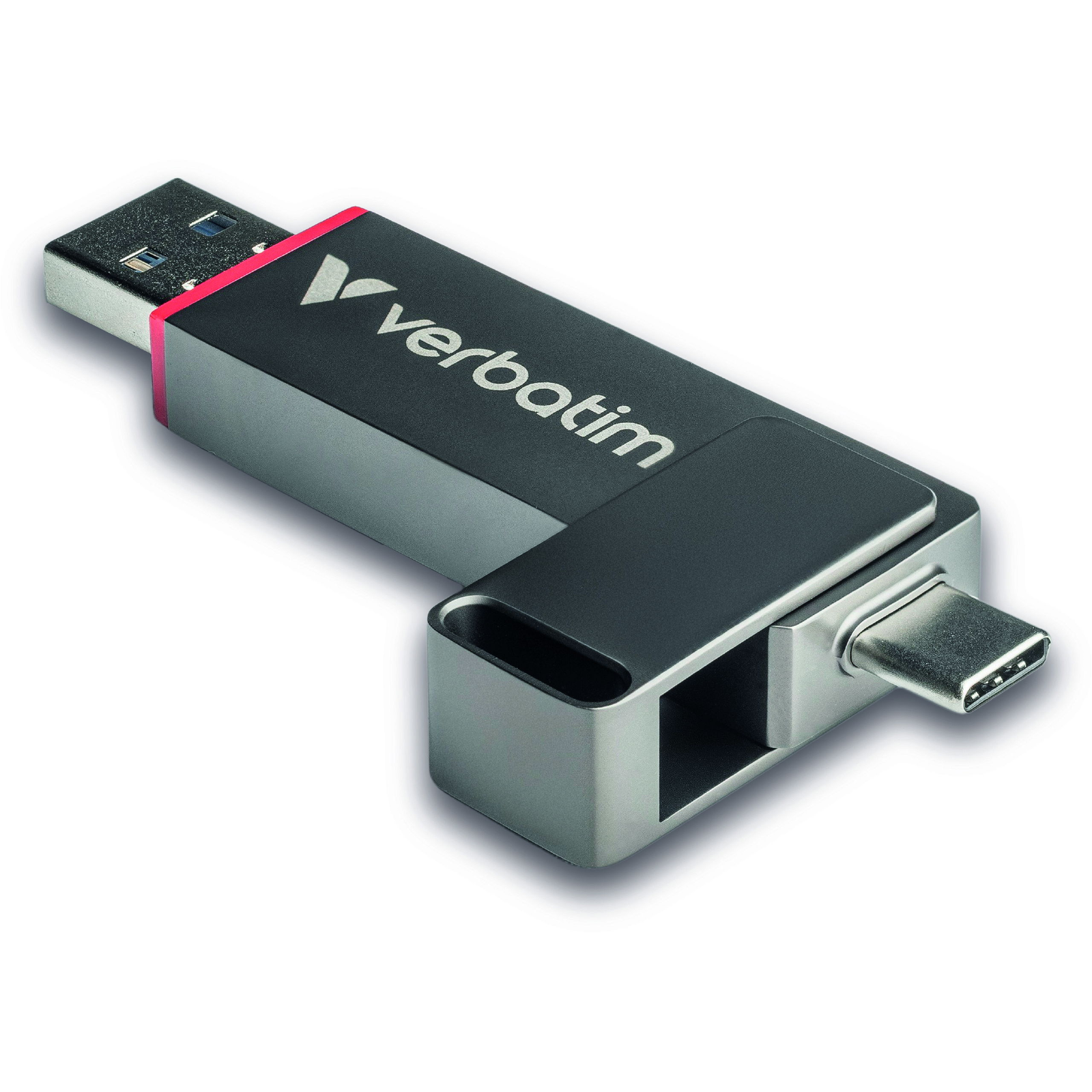 Verbatim Dual QuickStick USB izbrisivi memorijski pogon 1 TB USB Type-A / USB Type-C 3.2 Gen 1 (3.1 Gen 1) Sivo
