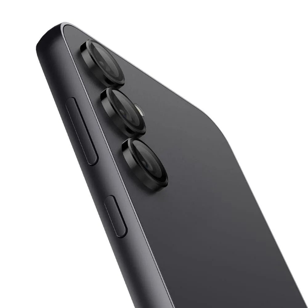 SPIGEN OPTIK.TR EZ FIT Ochrana kamery 2 ks pro SAMSUNG S23 FE černá