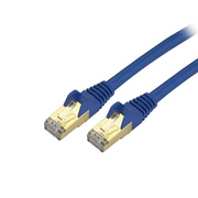 StarTech.com 6ASPAT3MBL kabel za umrežavanje Plavo 3 m Cat6a U/FTP (STP)