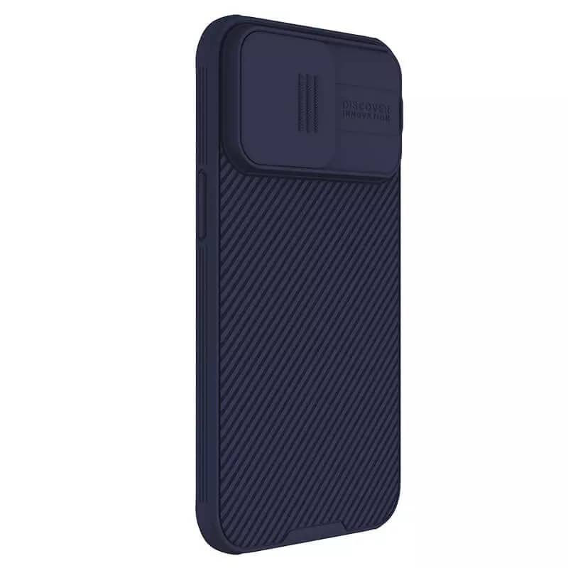 NILLKIN CAMSHIELD PRO PC+TPU POUZDRO PRO IPHONE 15 PRO tmavě fialové