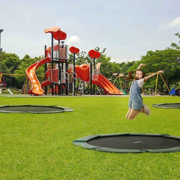 Primus Premium trampolin – ukopni trampolin za dvorište i javne površine Okrugli-305-cm