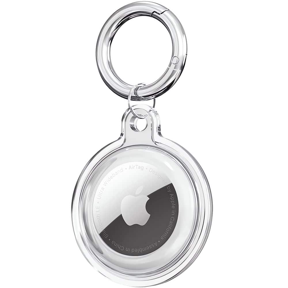 TECH-PROTECT ICON POUZDRA PRO APPLE AIRTAG 1 / 2 PACK 4 KS - průhledné