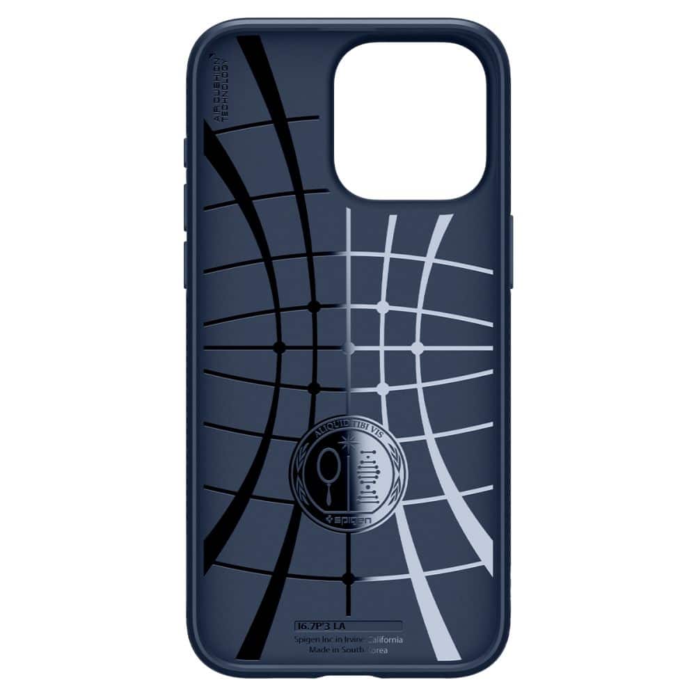 Spigen LIQUID AIR kryt pro iPhone 15 Pro Max ACS06563 tmavě modrá