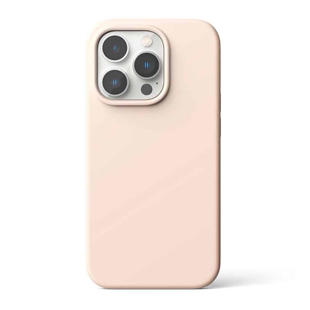 RINGKE SILIKONOVÉ POUZDRO PRO IPHONE 14 PRO PINK SAND