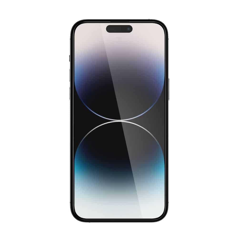 SPIGEN GLASS FC TVRZENÉ SKLO PRO IPHONE 14 PRO ČERNÉ