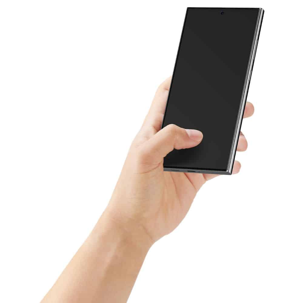 Spigen – Neo Flex (2 ks) pro Samsung Galaxy S24 Ultra – transparentní