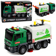 Street Sweeper Truck Water Function Lights Sounds 1:14