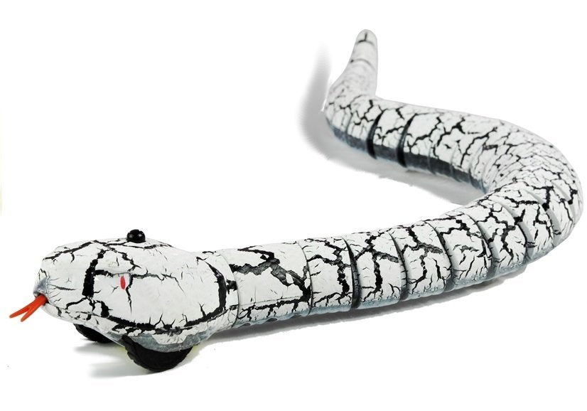 Zmija na daljinsko upravljanje Snake - 40 cm - bijela