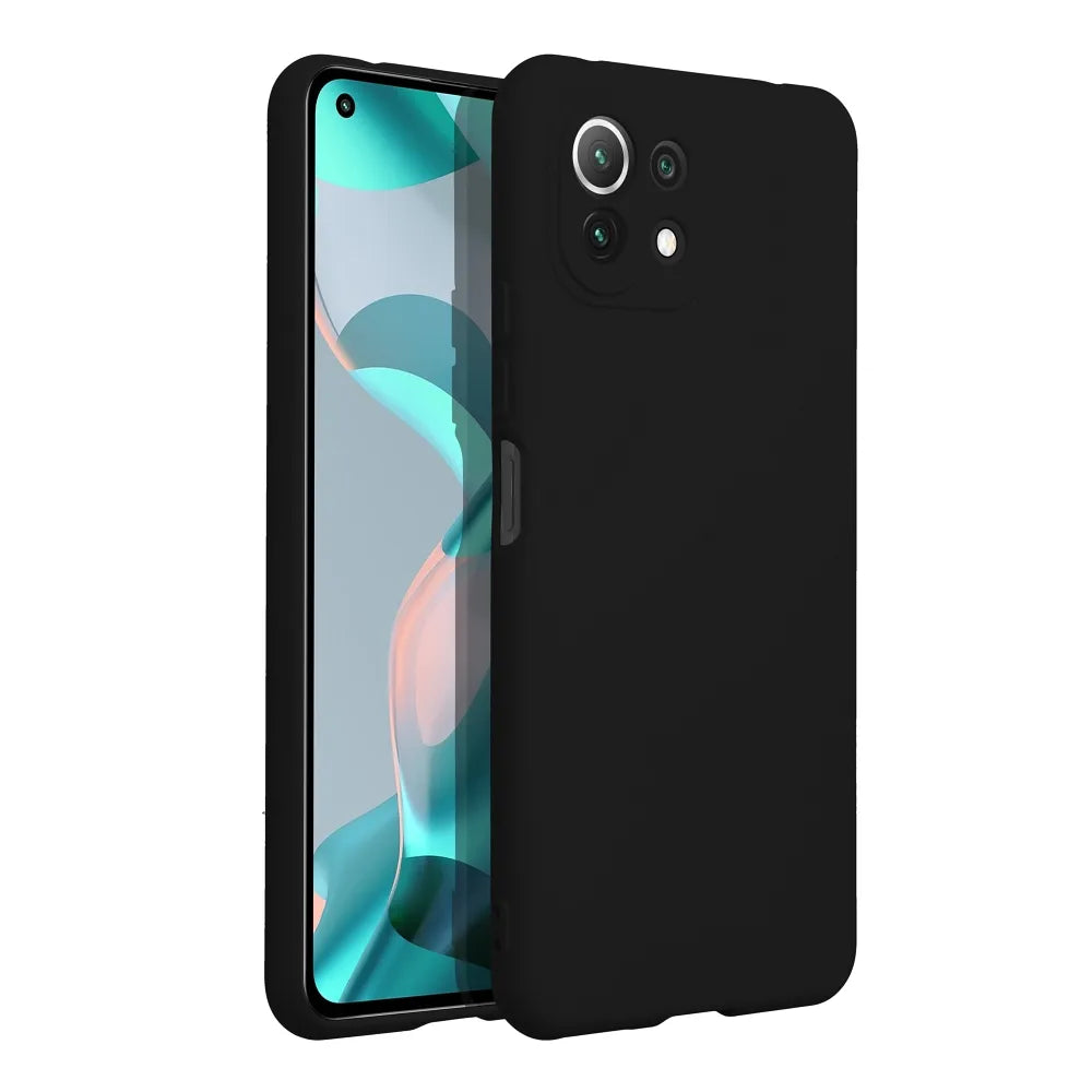 Silikonové pouzdro pro XIAOMI Mi 11 Lite 5G / Mi 11 Lite LTE (4G) černé