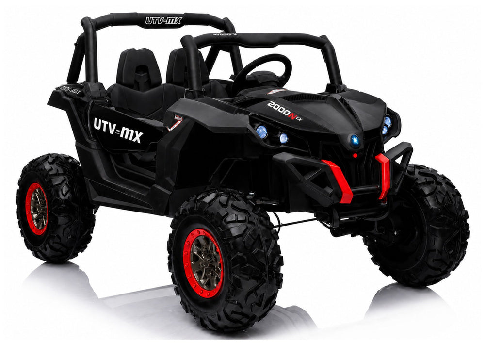 Buggy na akumulator XMX603 4x4 LCD MP4 - dvosjed - crni