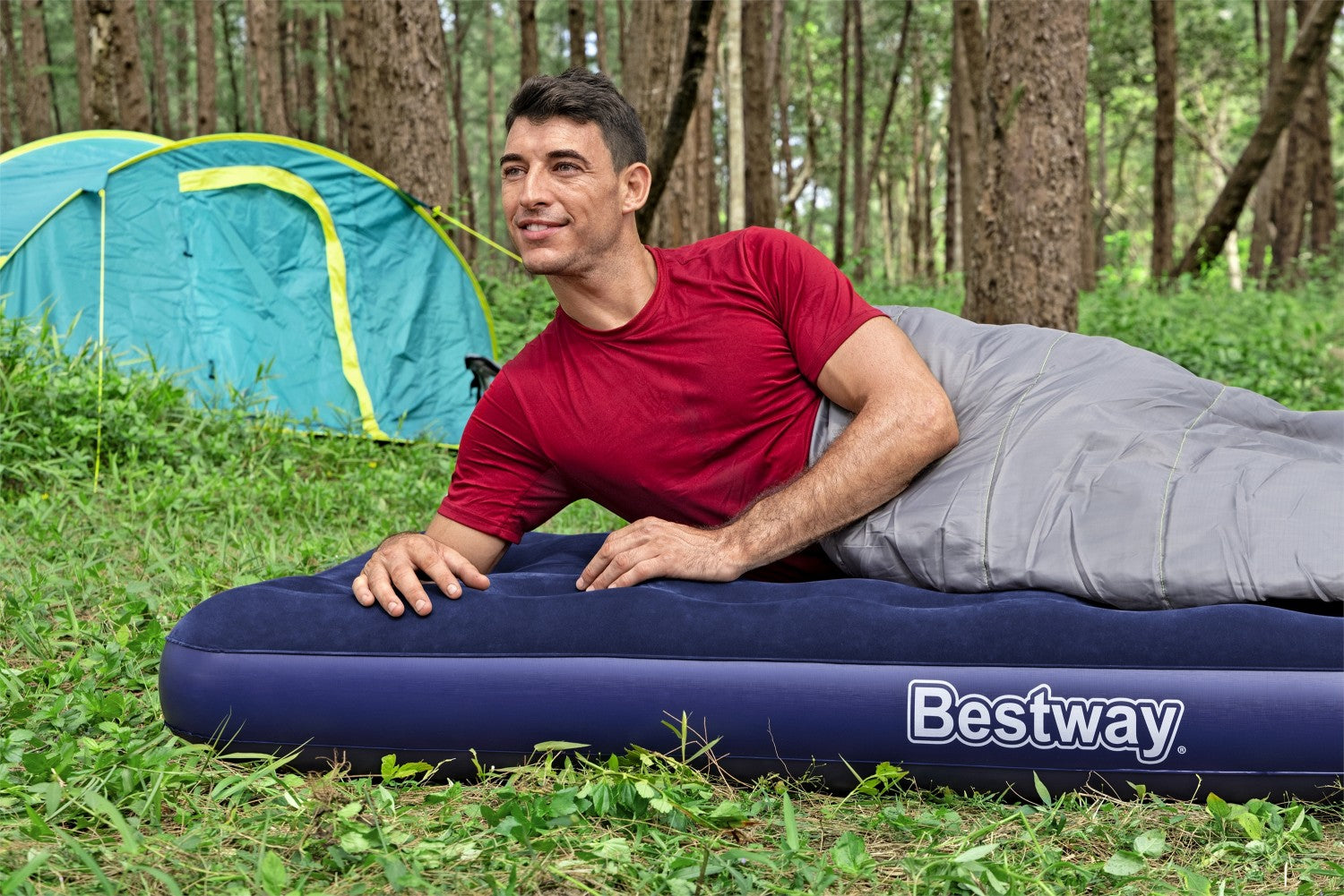 Mattress, Velvet 188 99 22 cm BESTWAY
