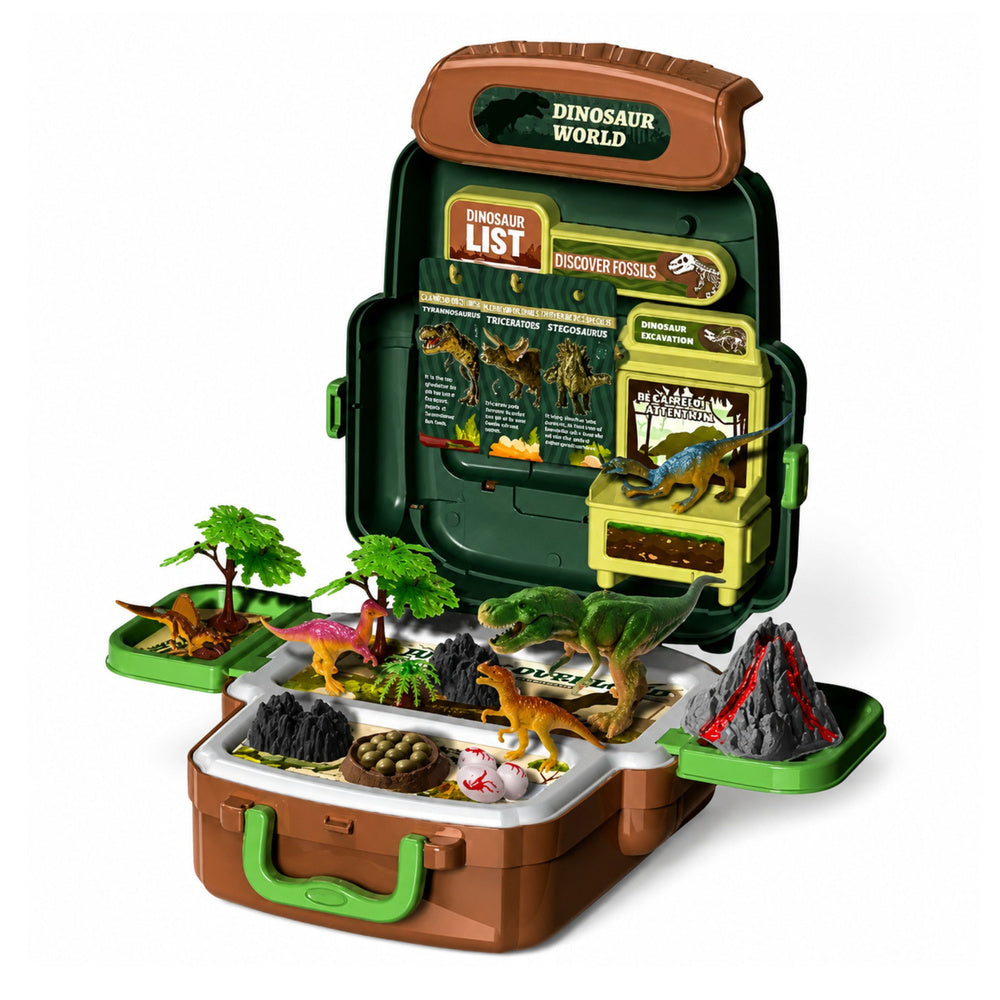 Set dinosaura u kovčegu s dodacima - 30u1