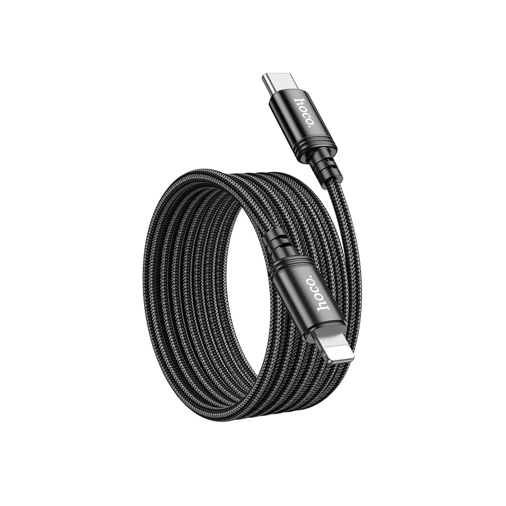 USB C na Lightning kabel Hoco PD 27W 2m X89 černý