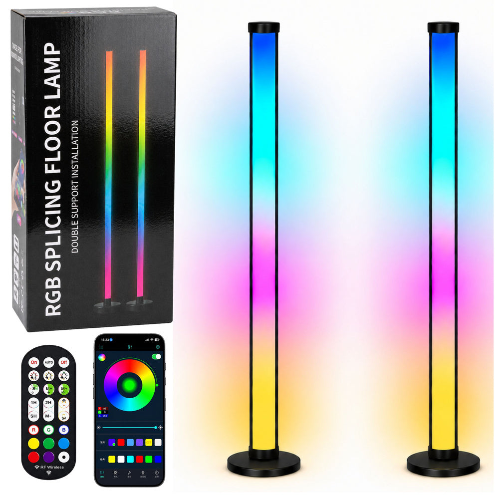 Pametne RGB LED lampe s aplikacijom 2u1 - 125cm