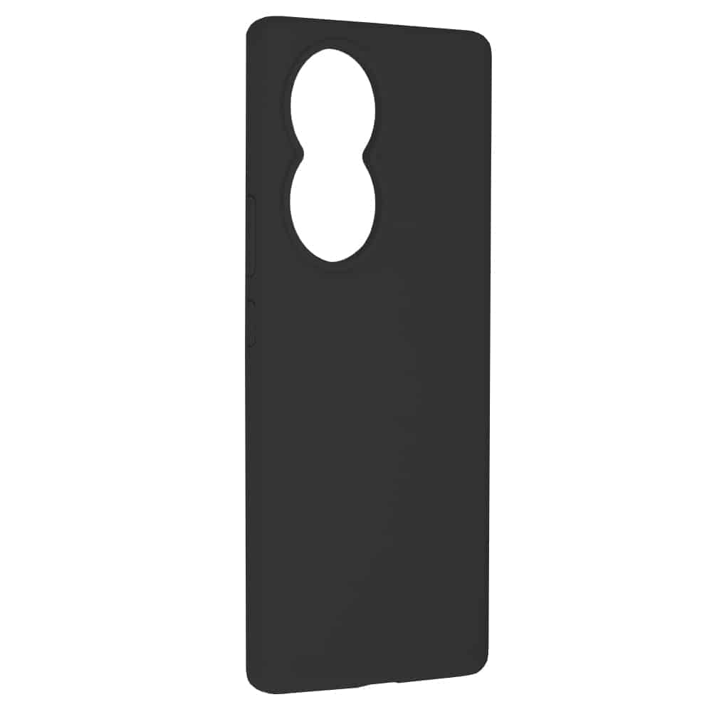 Techsuit Soft Edge Silicone maska za Honor 80 -crna