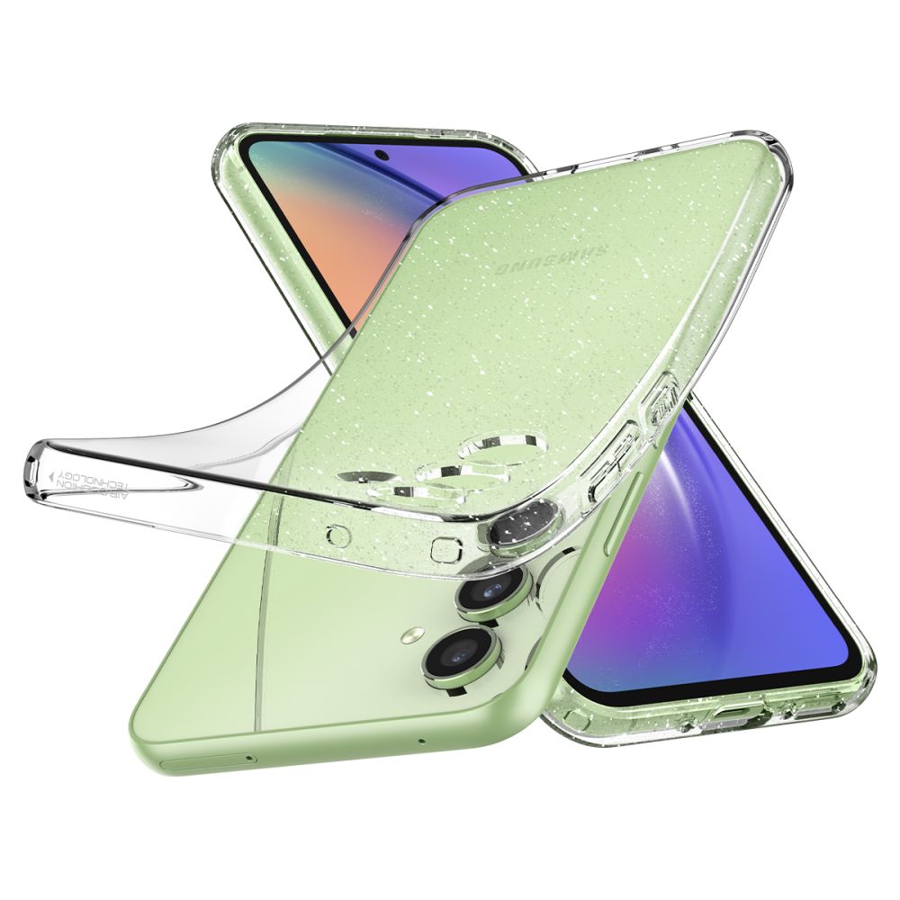 Spigen - Liquid Crystal Glitter maska za Samsung Galaxy A54 - Crystal Quartz