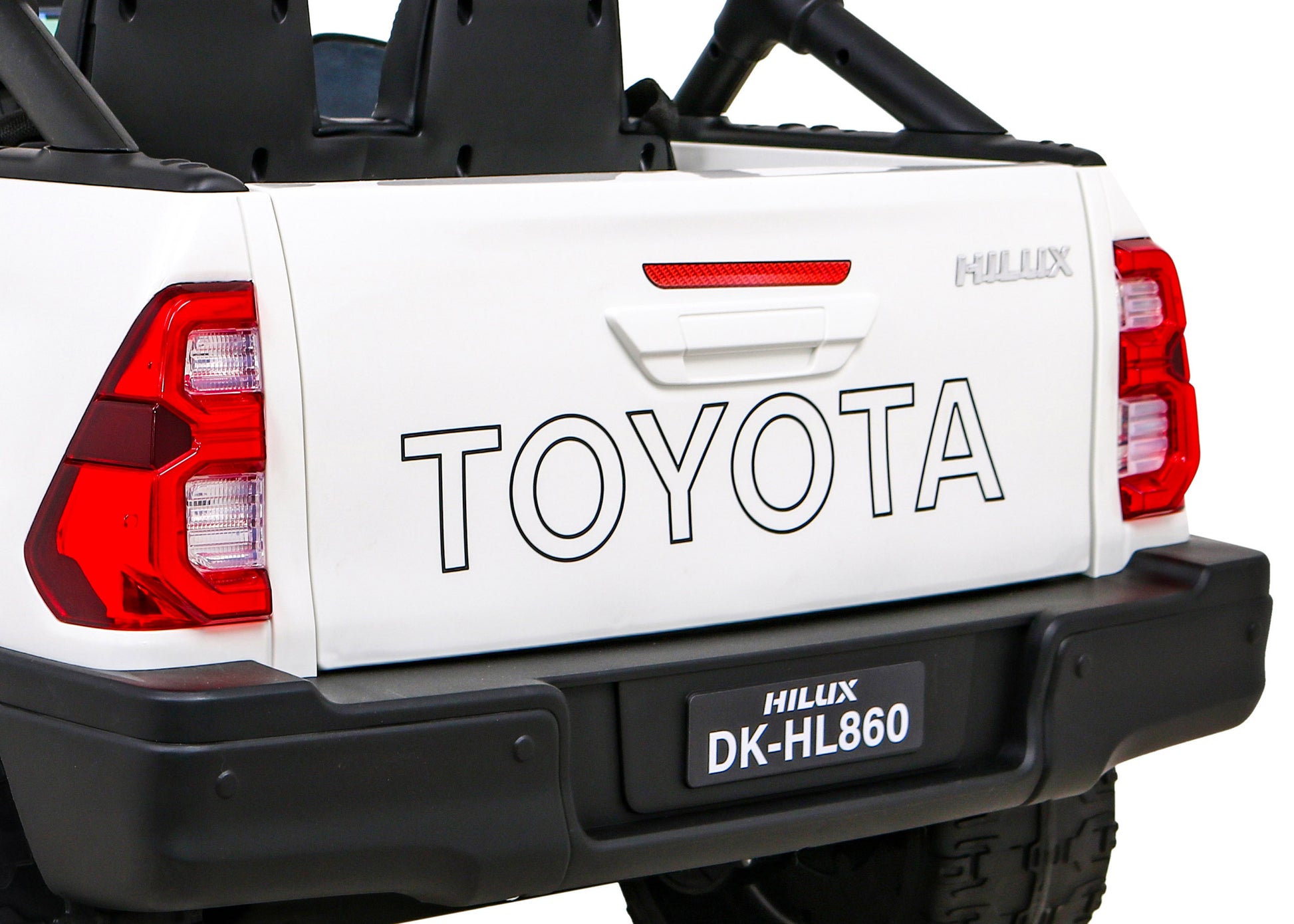 Licencirani auto na akumulator Toyota Hilux 4x4 - bijeli