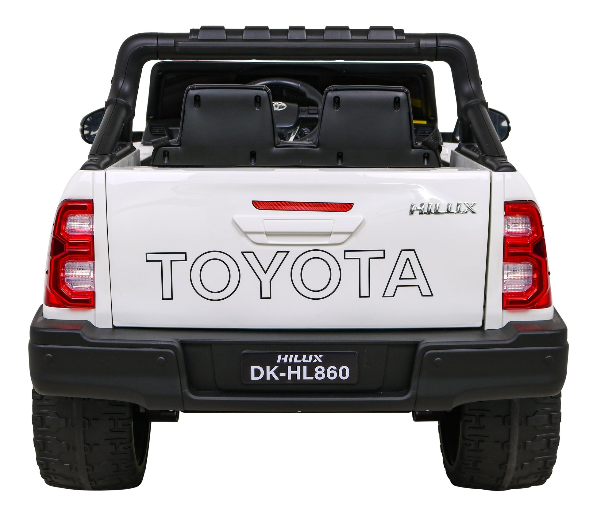 Licencirani auto na akumulator Toyota Hilux 4x4 - bijeli