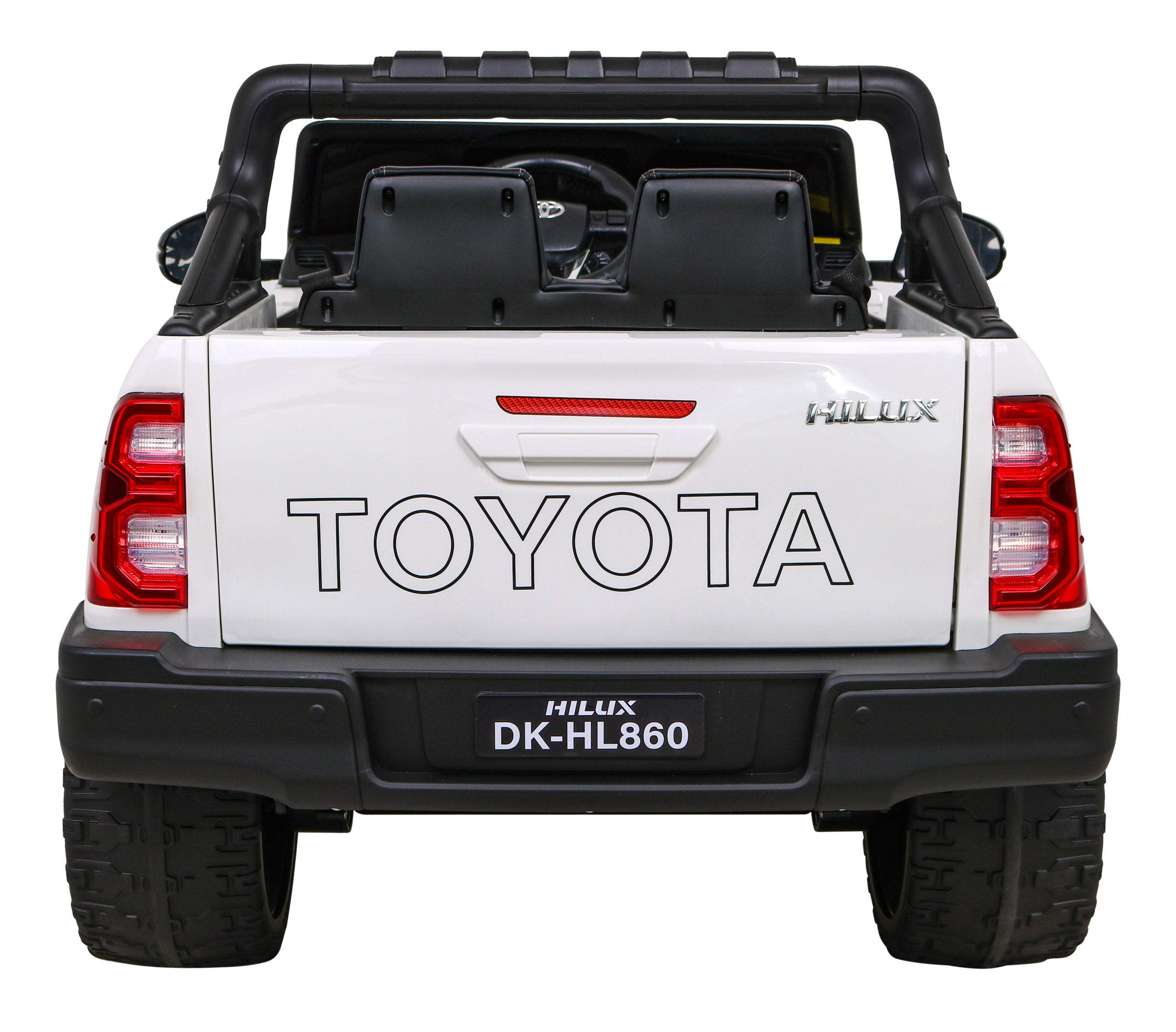 Licencirani auto na akumulator Toyota Hilux 4x4 - bijeli