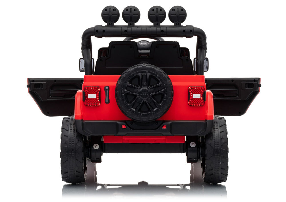 Jeep Rubicon DK-JWR558 24V Red Battery-Powered Vehicle