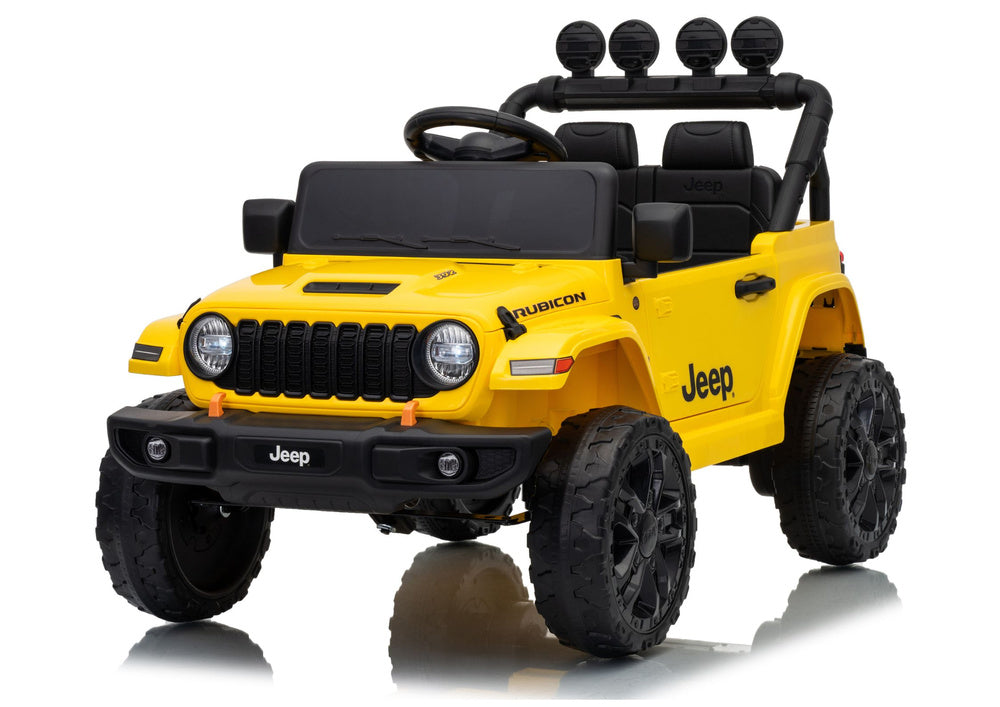 Jeep Rubicon DK-JWR558 24V Yellow Battery-Powered Vehicle