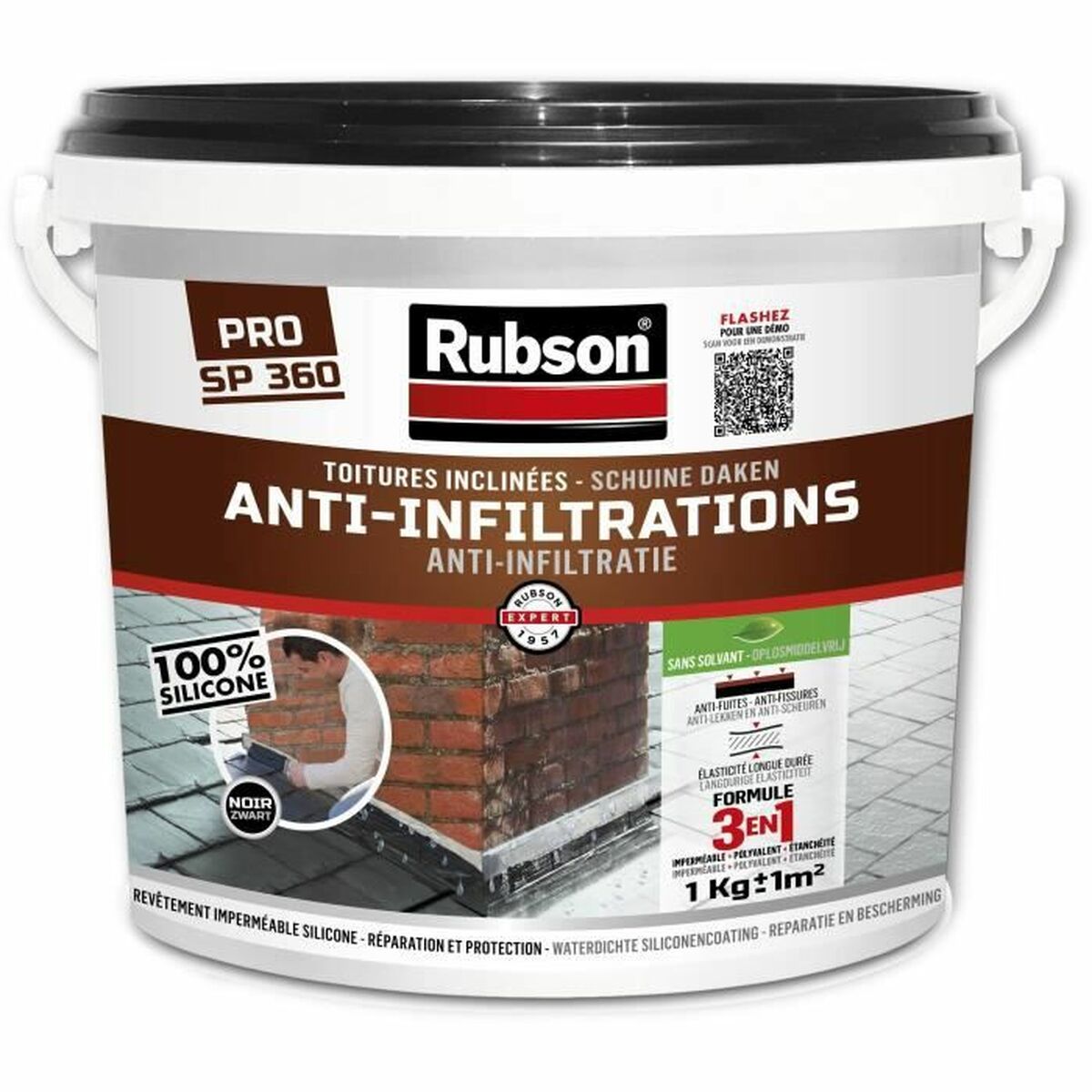 Boja Rubson noir 1 L