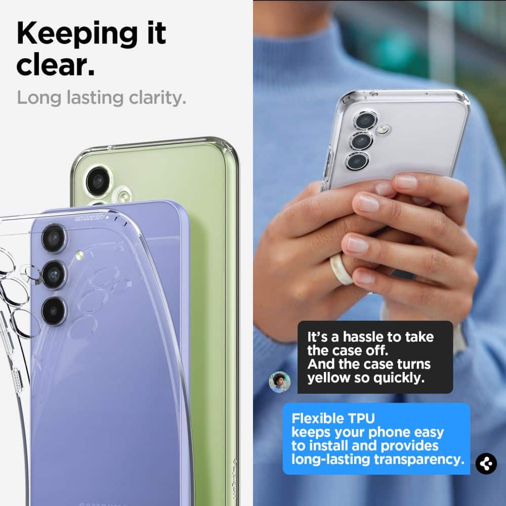 SPIGEN LIQUID CRYSTAL MASKA ZA SAMSUNG GALAXY A54 5G CRYSTAL CLEAR