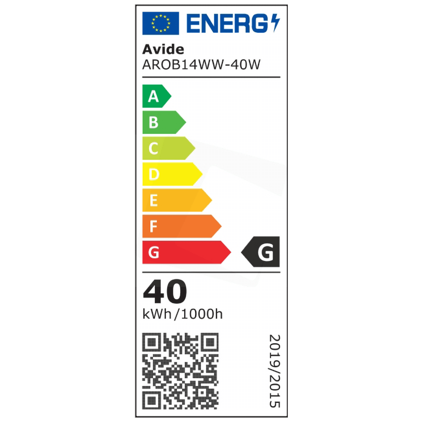 Avide Žarulja za pećnicu, 40W, E14, 3000K, 300 °C, IP20 - Oven 300 °C bulb 40W E14
