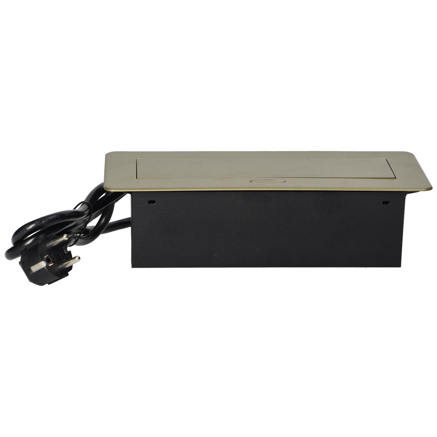Orno Produžni kabel sa 2 x Schuko utičnice + 2 x USB, ugradbena - OR-AE-13126(GS)/BR