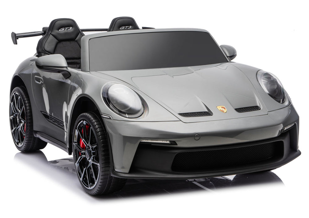 DK-P911 Porsche GT3 24V Battery-Operated Car Gray
