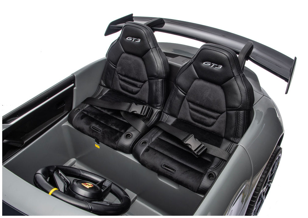 DK-P911 Porsche GT3 24V Battery-Operated Car Gray