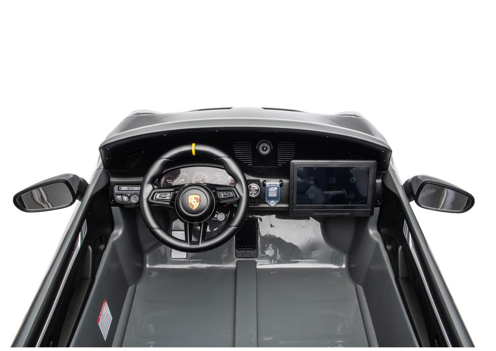 DK-P911 Porsche GT3 24V Battery-Operated Car Gray