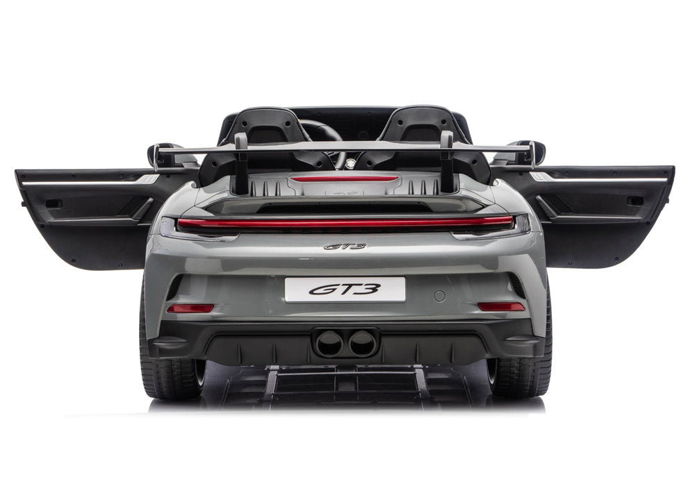 DK-P911 Porsche GT3 24V Battery-Operated Car Gray