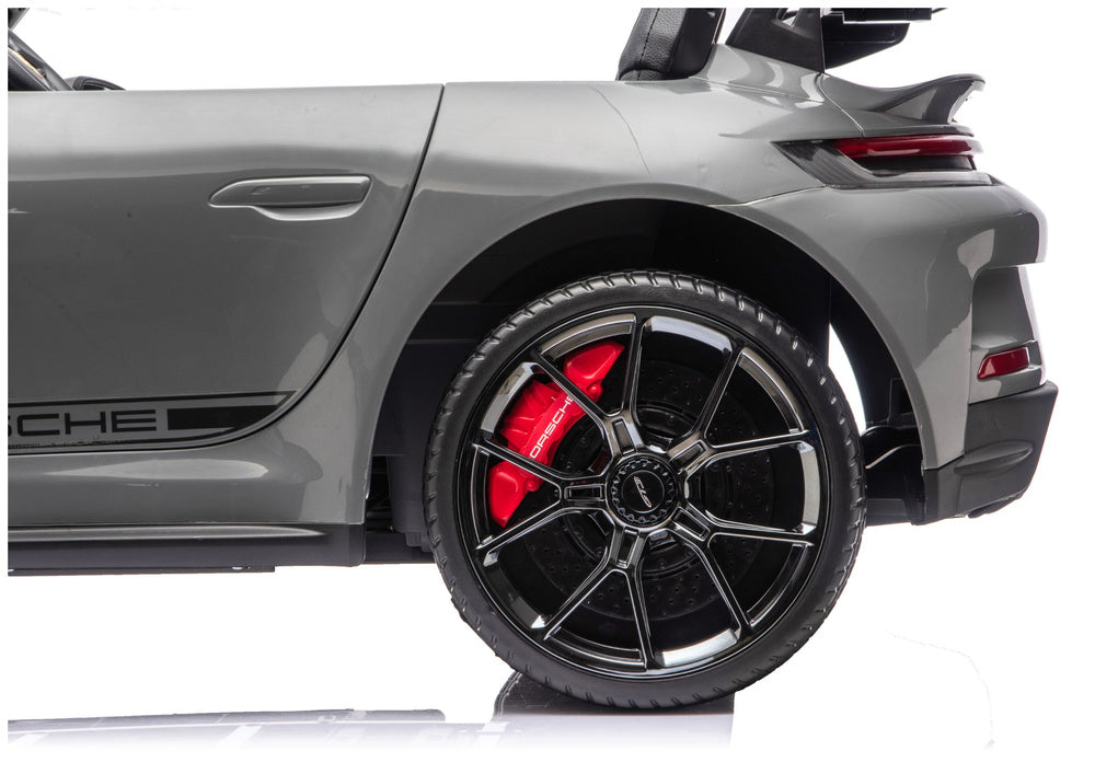DK-P911 Porsche GT3 24V Battery-Operated Car Gray