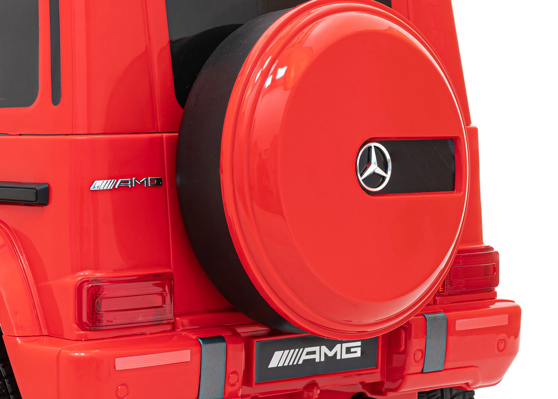 Licencirani auto na akumultor Mercedes G63 - crveni