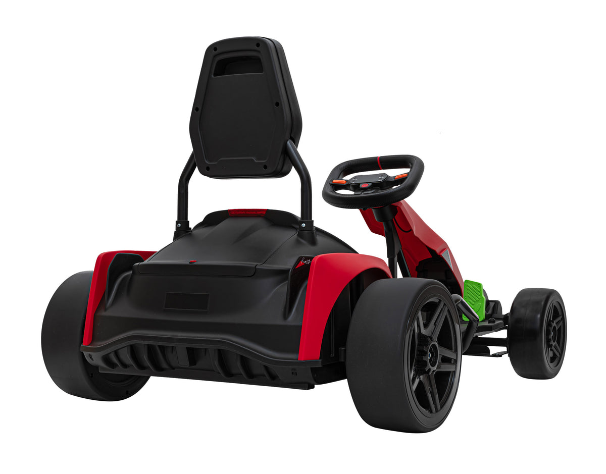 Go-kart na akumulator Fast 3 Drift - crveni