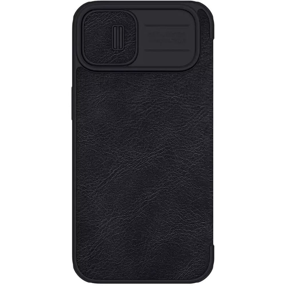 Nillkin - Qin kožna PRO torbica za iPhone 13 / 14 - crna