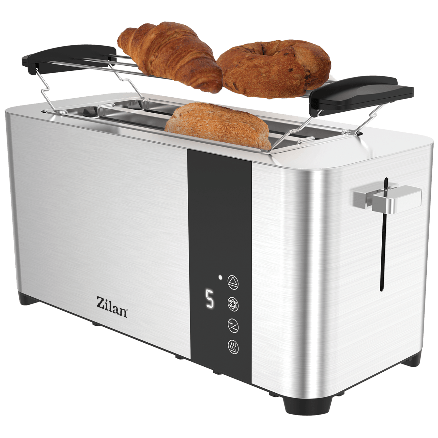 Zilan Toster, 2 šnite kruha, 7 nivoa grijanja, 1400 W - ZLN6234