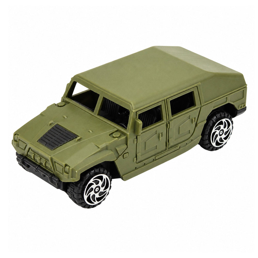 Military Set Soldiers Tank Vehicle Gun 13 pcs.