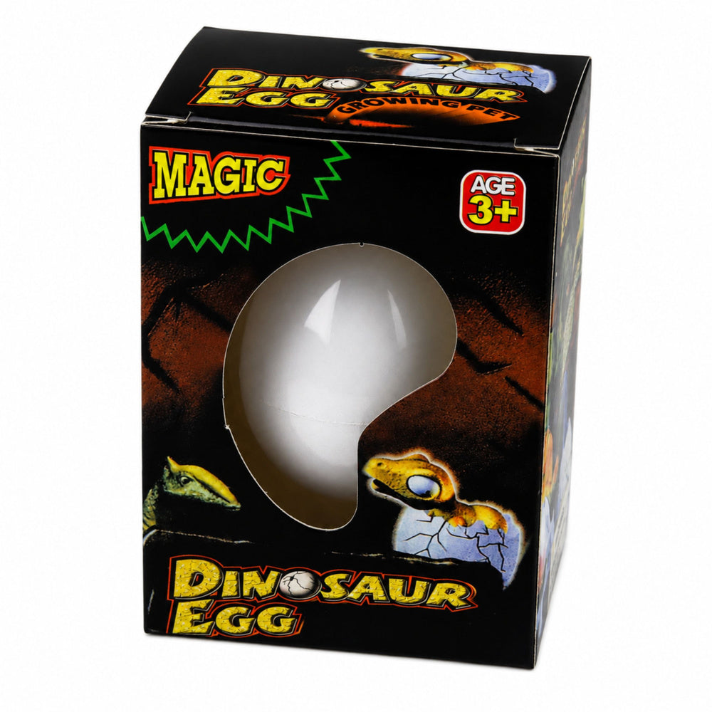 Magic Egg Hatching Dinosaur in Water Egg White 6.5 CM