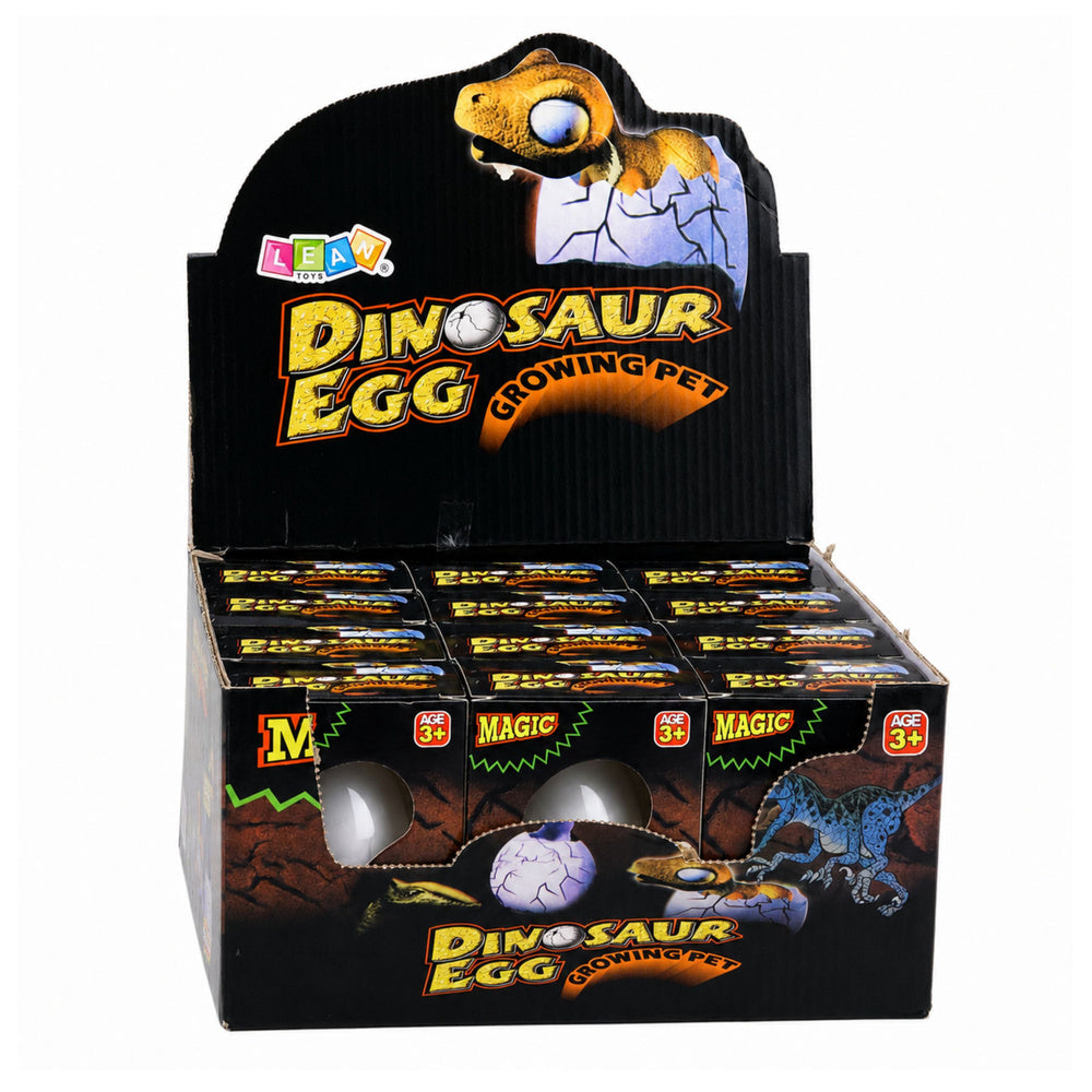 Magic Egg Hatching Dinosaur in Water Egg White 6.5 CM