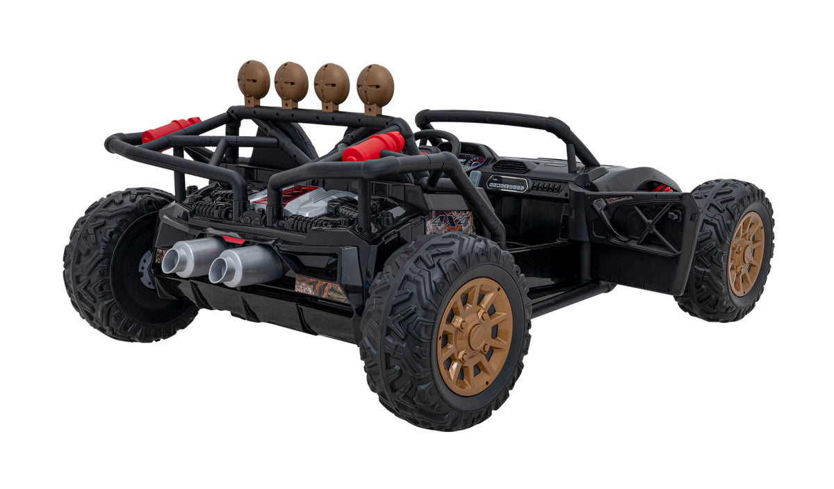 Buggy na akumulator Racing 5 - dvosjed - Crni