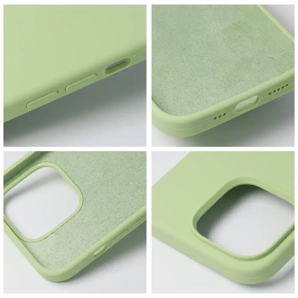 Roar Cloud-Skin maska pro iPhone 12 Pro světle zelená