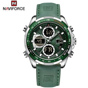 Sat NAVIFORCE MI-38641 - Zelena / Srebrna KP38641