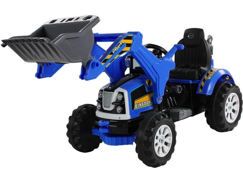 Bager na akumulator Excavator King - plavi