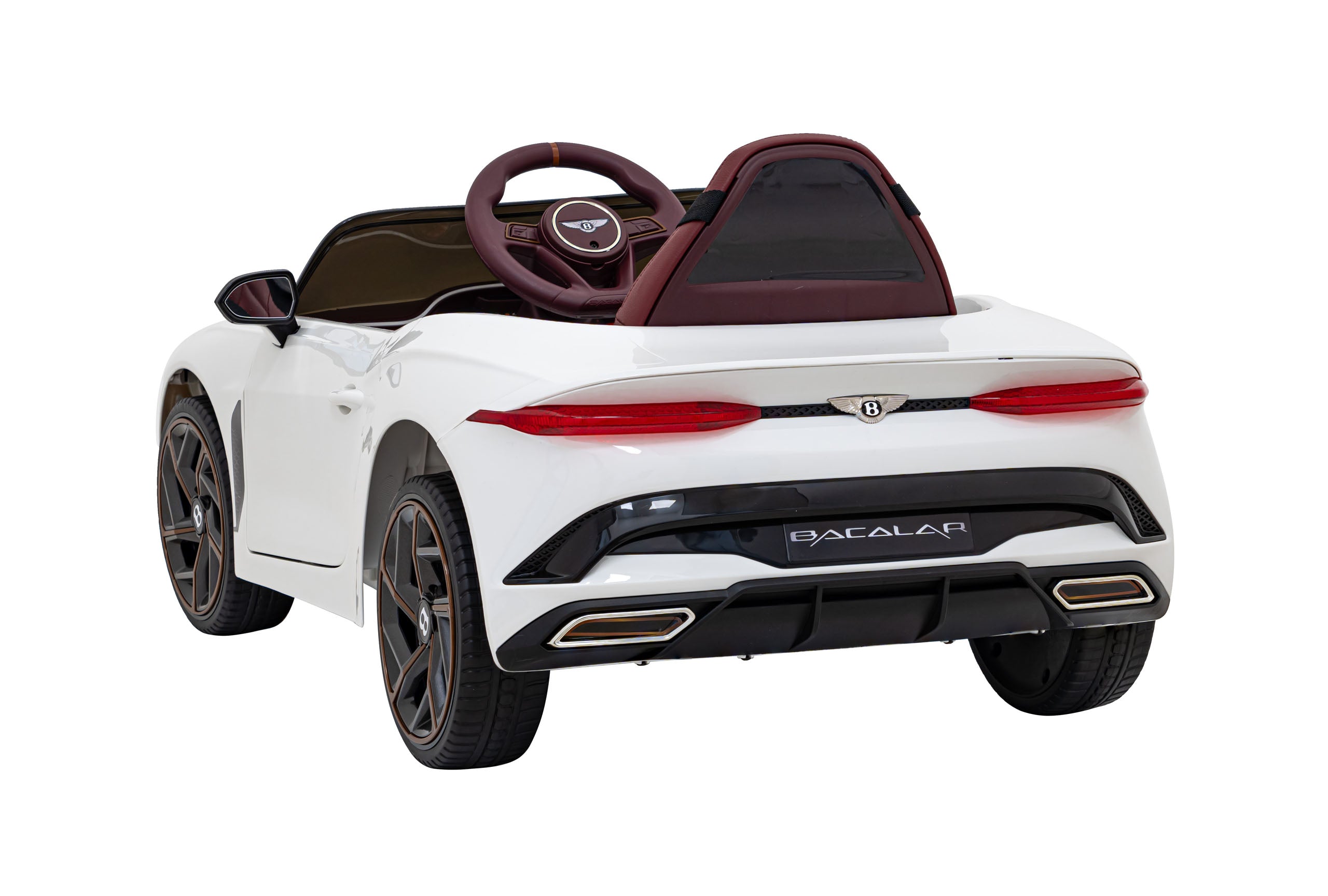 Licencirani auto na akumulator Bentley Bacalar - bijeli