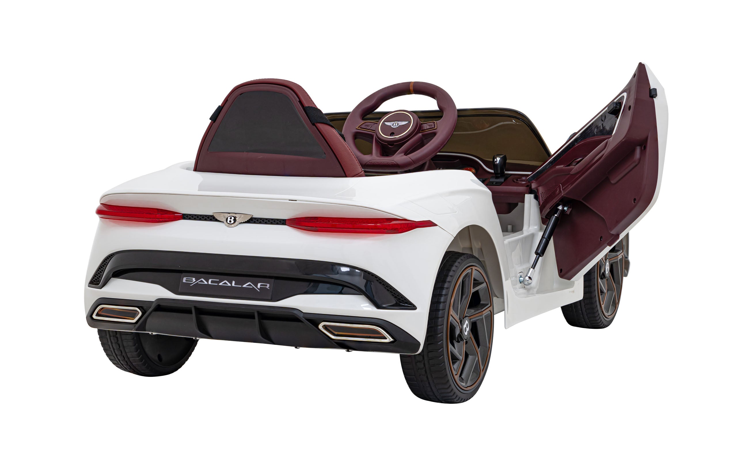 Licencirani auto na akumulator Bentley Bacalar - bijeli