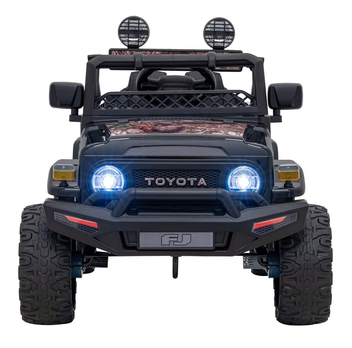 Licencirani auto na akumulator Toyota FJ Cruiser - Crni